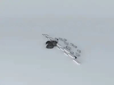 Burning Man 4 30 %26 Esplanade Free 3D model