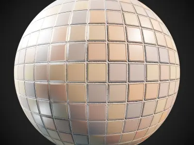 Tile PBR disco ball Texture
