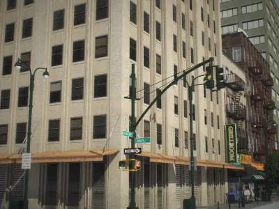 NYC Block Set 4 V2 Low-poly 3D model