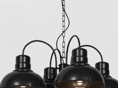 Hanging lamp LOFT HOUSE P-137 3D model