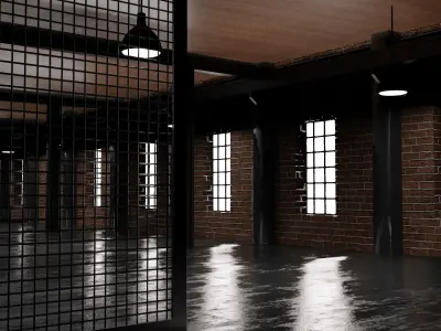 Loft Interior 3D model