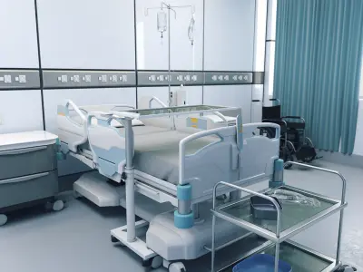  Single Unit Self Care Hospital Room 
