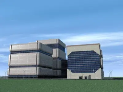 SpiderWare City Blocks 1-5 3D model