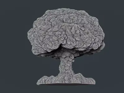 Atomic Bomb Explosion RoZ 3D print model