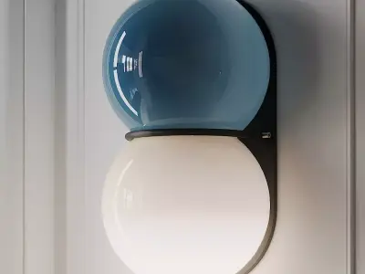 Twin wall sconce from SKLO 3D model