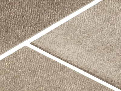 Carpet set 9146 - Hand-knotted Wool Brown Rug - 5k 3D model