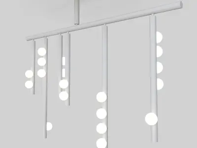  Drop System Chandelier 3D model