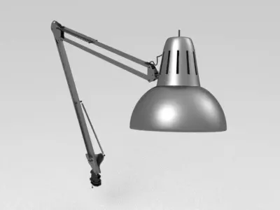 Flexible Desk Lamp 3D model