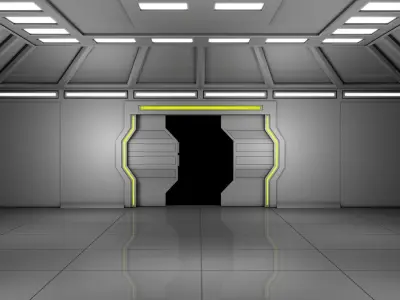 Sci Fi Room  3D model