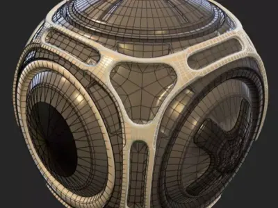 Escape Pod Printable 3D print model