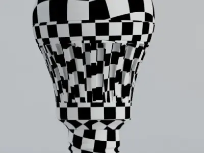 energy saver led bulb 3D model