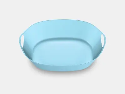 TORKIS laundry basket flexible Free low-poly 3D model