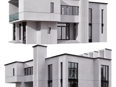 MODERN HOUSE NO8 A 3D model