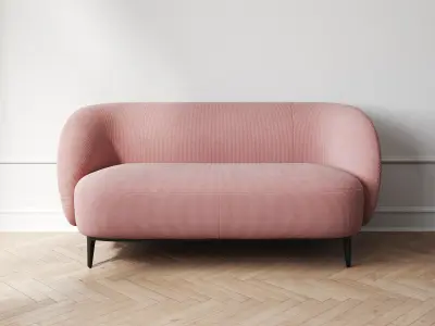 Soufflot Medium Sofa 3D model