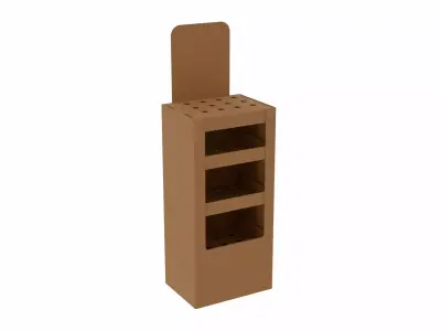 Point of Sale Cardboard Display Stand Texture
