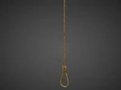 Hangman Low Poly Low-poly 3D model