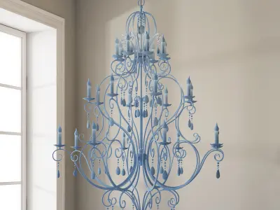 Generation Lighting Chateau Extra Large Chandelier 3D model