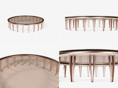 Coffee table 3D model