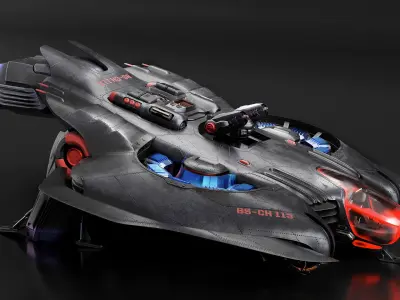  Advanced Combat Drop Shuttle Black 