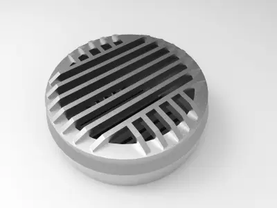 scifi or spaceship manhole 3D print model