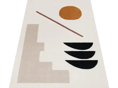 Rug Set 2127 3D model