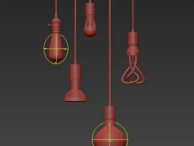 TECH Lighting Pendants 3D model
