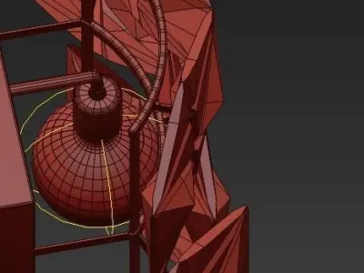 Wall Lamp Hermitage 3D model