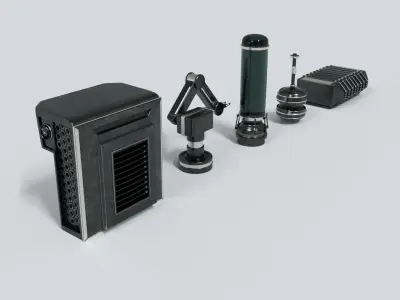 Sci-Fi Asset Pack 3D model