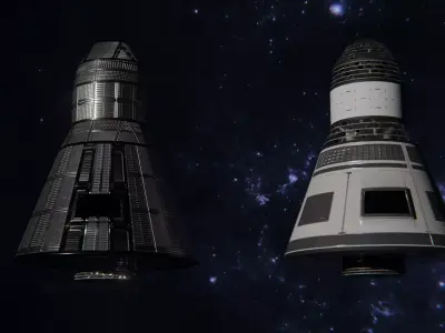 Apollo Space Capsule 3D model