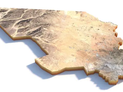Amman Capital Jorden 3D model