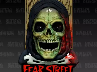 Fear Street 1994 Skull Mask Ryan Torres 3D model