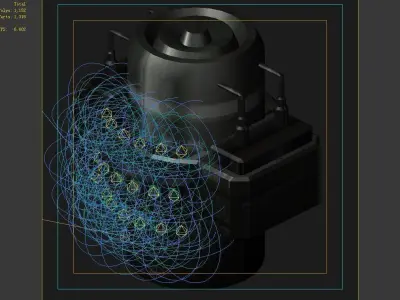 Satellite City Objects 03 3D model