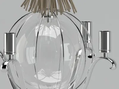 Chandelier 08 3D model