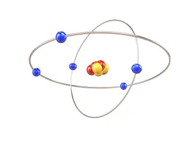 Boron Chemical Element v2 001 Low-poly 3D model