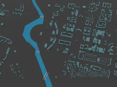 ASTANA CITY SCAPE 3D model