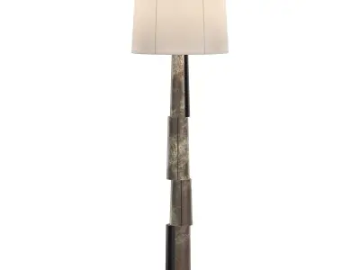 Serac Floor Lamp Dark 3D model