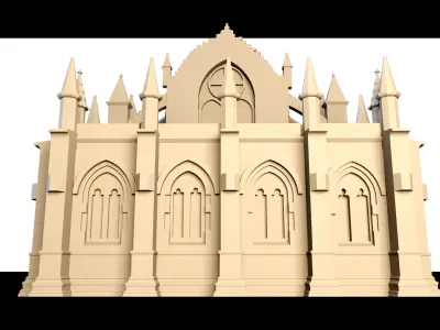 Rosslyn Chapel- 3d Model 3D model