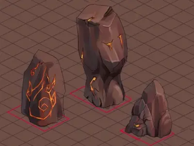 Not Zhoushan - Volcano - Stone 02 3D model
