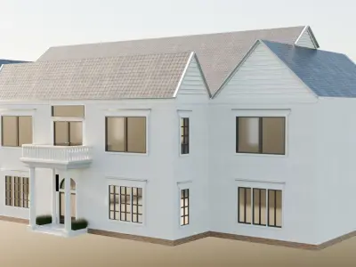 Mansion 3D model order