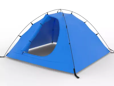 Tent House 3D model