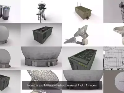 Industrial and Military Infrastructure Asset Pack