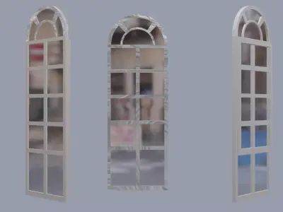 Arch window  3D model