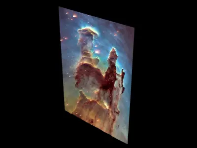 Eagle Nebula 3D model