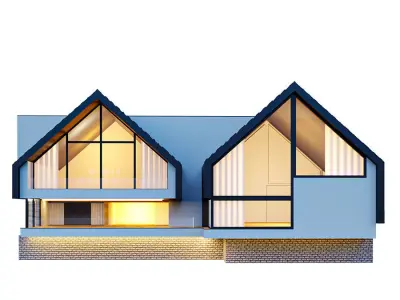 MODREN HOUS N5 3D model