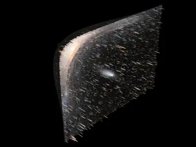 Andromeda Galaxy 3D model