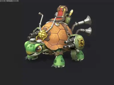 tortoise 3D model buy