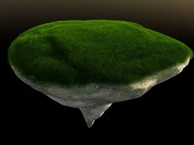 Floating Island 3D model