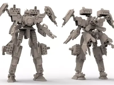 Robot MVR 10 3D model