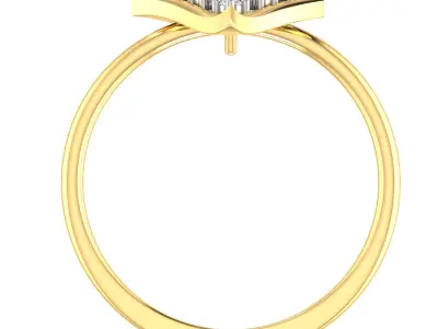 Light weight ring earrings pendant set 3dm stl 4 renders model 3D print model