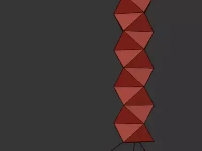 Akkari Floor Lamp Low-poly 3D model